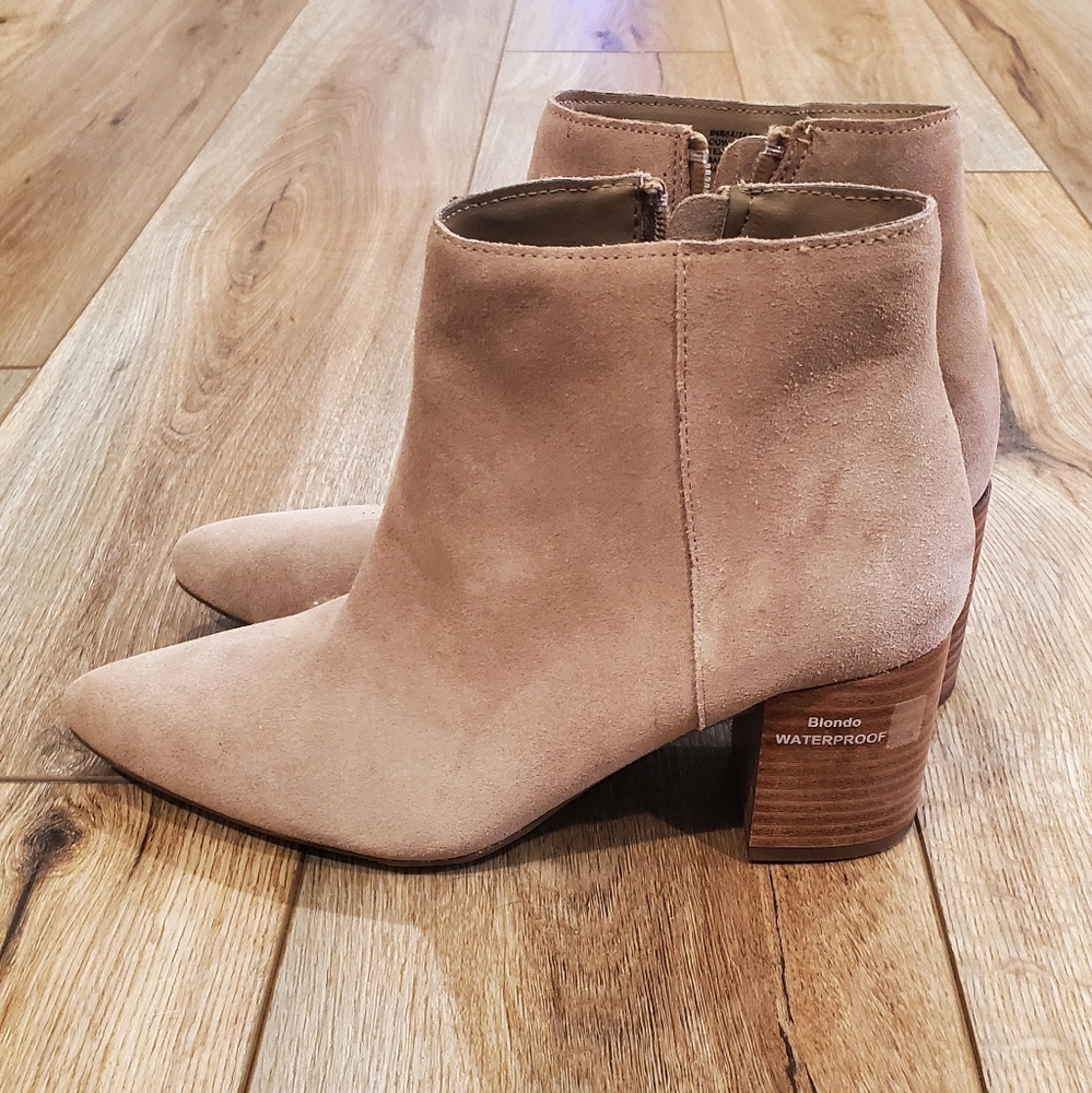 Blondo Nude Boots - New - Size 8.5